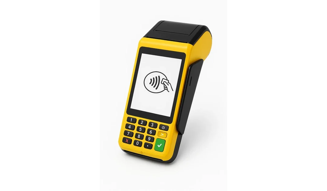A melhor maquininha de cartão para alto volume e impressão: Moderninha Pro 2 (PagBank)