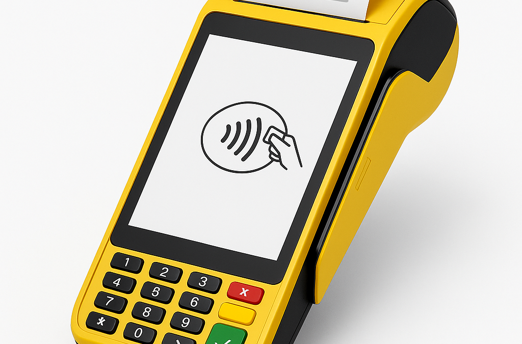 A melhor maquininha de cartão para POS completo: Moderninha Smart 2 (PagBank)