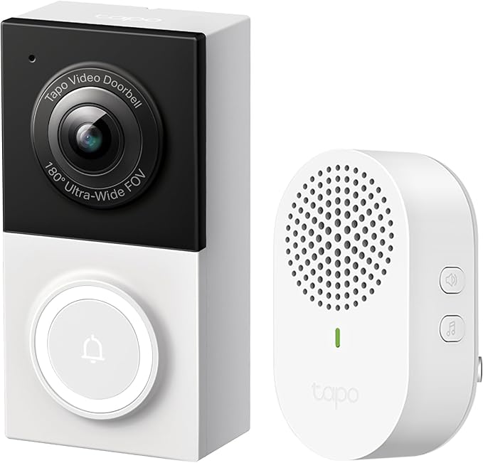 Tapo campainha inteligente com fio 2K 5MP: vale a pena para “casa segura”? Review completo com FOV 180° e visão noturna colorida